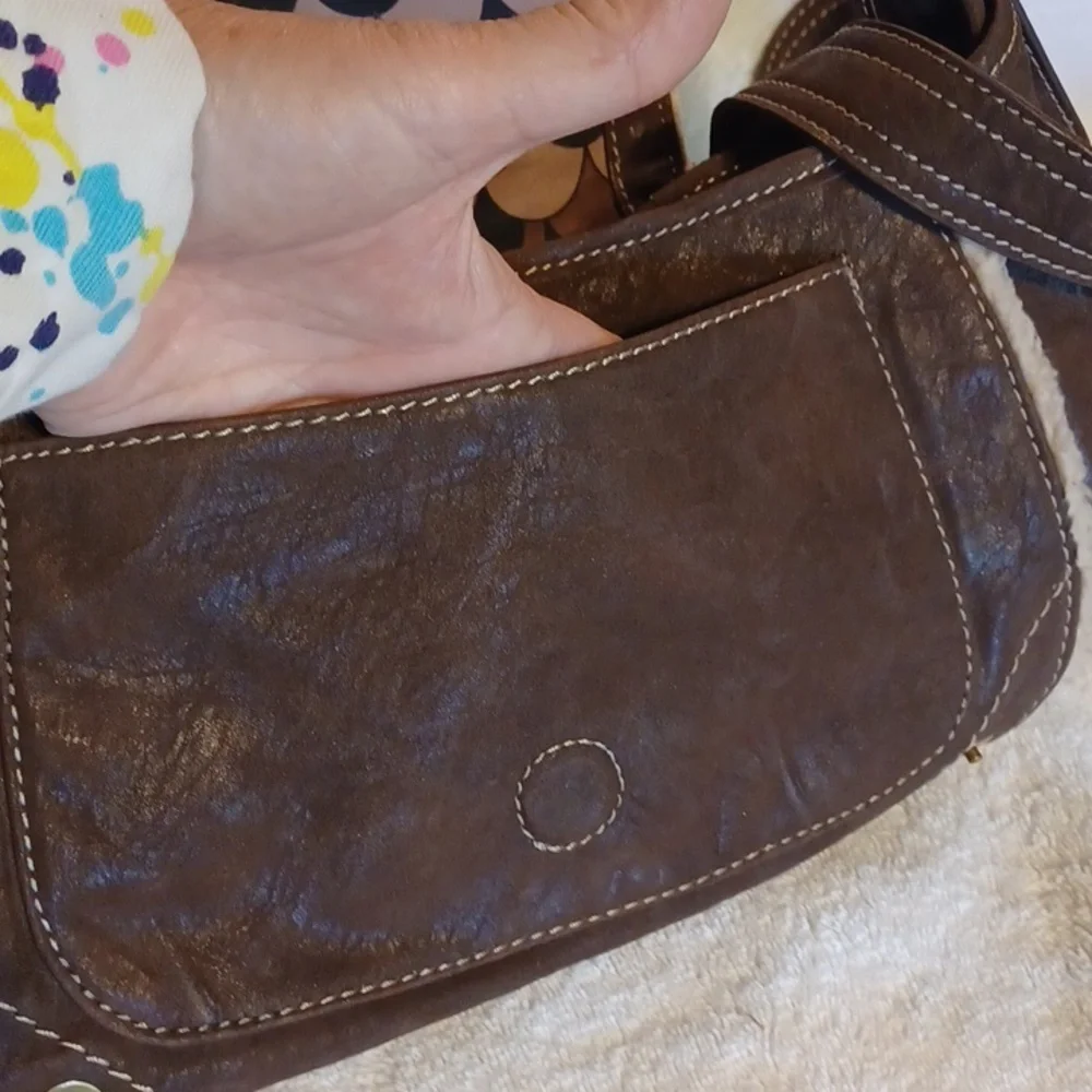 Vintage American Collection by nine West crossbody purse brown